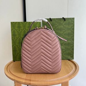 7a designer mochila estilo bolsa de couro genuíno 26 cm de imitação de altura feminino