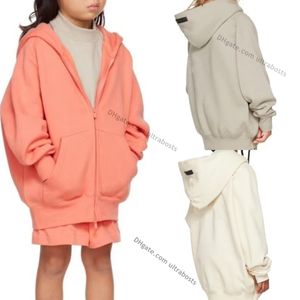 ess Kids Clothes Boys Hooded Sweater Jacket Hoodies Girls Plush Sweatshirt Letter Designer Toddlers Top Loose Coat Children Youth Outer Wear Kid Hoody 52Xl#