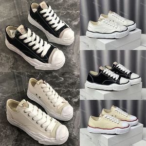 MMY Dissoing Canvas Fashion Casual Shoes Men Women Platform Wave Sneakers Rubber Sole High Street Trainers Maison Mihara Yasuhiro