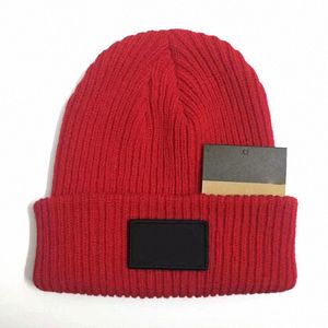 デザイナービーニースカルキャップニット秋ウールボンネット秋/冬のサーマルメンズレディースレターデザイナーハットhats＃