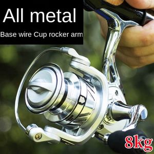 Fly Fishing Reels2 Spinning Wheel Remote Cast All Metal Vessel Line Sea Anchor Reels Tools 230907