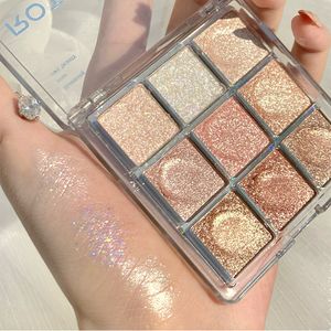 Lidschatten 9 Farben Super Nude und Matte Eshadow Palette Shine Long Lasting Water Proof Pallete Shiny Pigment Makeup Cosmetic 230907