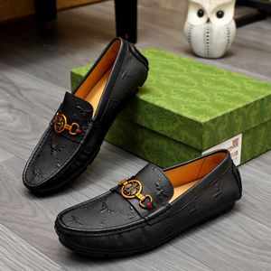 Män designer klänningskor klassiska mockasins äkta läder andningsbara loafers män märke kontor bröllop promenad körskor storlek 38-45