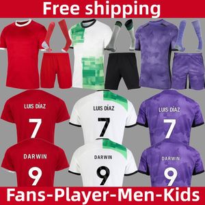 23/24 G A K P O FOR PLAWERE PLAWER MENT KIDS KITS KITS STES S ZOBOSZLAI HOME OFF 3RD FOURING SHIRT L UIS A RNOLD D ARWIN M A C Allister Football Jersey