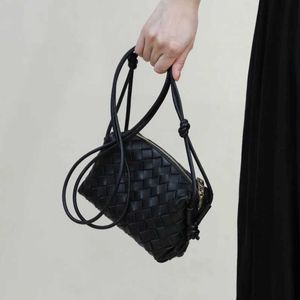 Bottegasueneta designer tygväska mini jodie godis handgjorda fårskinn vävd slingkamera liten fyrkantig väska axel crossbody kapacitet kvinnor väska