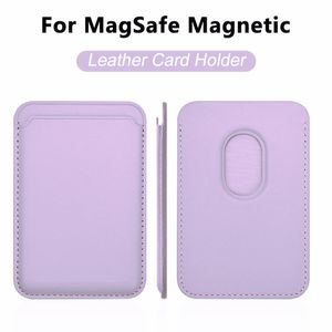 For Magnetic Leather Slot Card Holder Wallet Case For iPhone 15 14 Pro Max 13 12 11 Phone Accessories