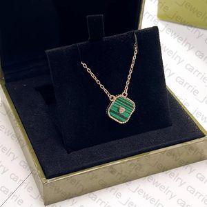 Designer Pendant Necklaces Beautiful Necklace Clover Stone Gift Wedding for Woman Jewelry 8 Color Top Quality284h
