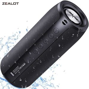 ポータブルSERS ZEALOT S51強力なBluetooth Ser Bass Wireless Subwoofer防水サウンドボックスサポートTF TWS USB Flash Drive 230908