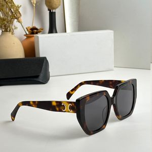 2023 NYA ARC DE TRIOMPHE SUNGLASSES MENS OCH WOMENS Fashion Polygon Cool Solglasögon Högkvalitativ hartslins solglasögon CL40239F