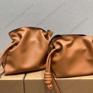 Women's luxury Tote bag Single shoulder handbag Top leather drawstring folding dumpling bag Fashion multi-functional large capacity crossbody bag