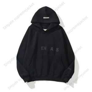 Marke Mantel ESENTIAL Hoodie Herbst Männer Frauen Oversize Beste-Qualität Sweatshirts Straßen Hip Hop Streetwear Neutral Pullover