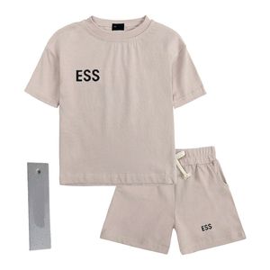 In stock Designers Clothes Toddler Boys Clothes Kids Boys Girls Clothes Sets Summer Luxury T shirts Shorts Tracksuit Children Outfits 90-160