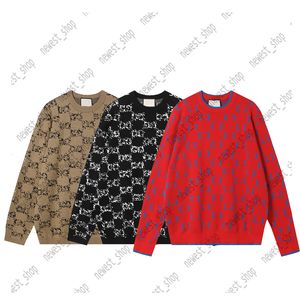 Projektant męscy swetry rozmiar US XS S M L Knit Jacquard Geometria G Letter Sweter swobodny pullover wełniany damski skoczek streetwear