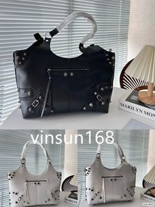 2023 Frauen Totes Tasche Le Cagole Motorrad Umhängetaschen Luxus Designer Echtes Leder Umhängetasche Kupplung Geldbörse Geldbörse Pochette Retro Top Qualität