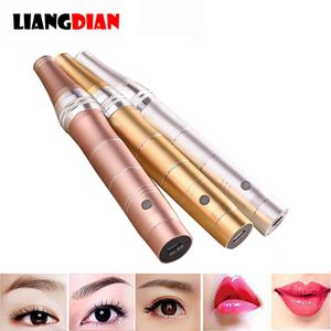 Tattoo Machine High Quality Rotary Electric Auto Micro MTS Nano Needle Derma Therapy Makeup Pen Mosaic Microblading 230907