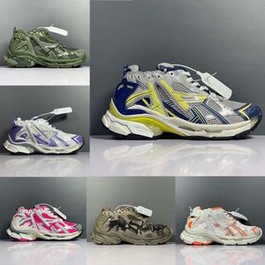 Designer Track 7.0 Runner Sneakers Luxus Freizeitschuhe Plattform Trainer Retro Damen Herren mit Box NO471