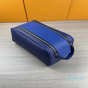 Men Travelling Toilet Bag Designer Wash Bags Large Capacity Cosmetic Purses Toiletry Pouch Makeup bags Soft Canvas Material Waterp292l