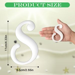 Peças de sapato acessórios letras decorativas para bogg saco branco letras do alfabeto decoração bonito moda carta encantos inserções 3 otcqo