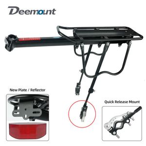 Bike Handlebars Components 2029 inch Bicycle Luggage Cargo Rear Rack Aluminum Alloy Shelf Saddle Bags Holder Stand Support With Mount Tools 230907
