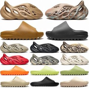 Kapcie piankowe slajd sandały mężczyźni mężczyźni Kobieta Vermillion Mineral Blue Onyx Pure Slipper Ocher Bone Clog Desert Ararat Slajdes Shoe O3VQ#