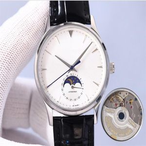 Montre mécanique pour hommes, automatique, style business, bracelet en cuir, j05242J, nouvel arrivage 2022