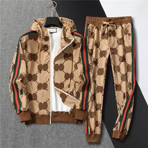fashion mens tracksuit designer long sleeve Hoodies jackets pants Two Pieces sportswear sets Letter Autumn winter outdoors sports jogger leisure sweat suit