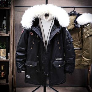 Canada Giacca da uomo firmata Giacca invernale calda antivento Piumino da uomo Materiale lucido opaco Modelli di coppia asiatica Nuovo cappello di abbigliamento taglia M-4XL