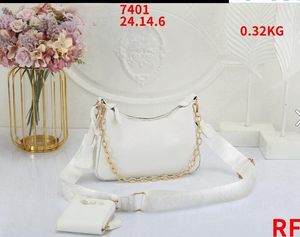 Designer bags shoulder bag hobo handbags Underarm pouch women fashion three-piece set Nylon fabric chains crossbody bags messenger totes shopping handbag purse2