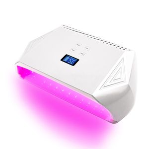 Nail Dryers 128W Lamp for Two Hands Professional Gel Polish Dryer Manicure Machine LED light Nails Big Size UV 230908