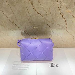 AxjBotegss Loop bag New Fashion 2023 Trend Cowhide Handwoven Bag Single Shoulder Oblique Cross Small Square with Rope Knot Handheld XD6R