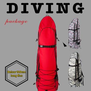 Outdoor-Taschen Free Diving Equipment Bag Lange Flossen Rucksack Multifunktions-wasserdichte Jagd für Männer Frauen Surfen Wandern 230907