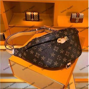 2023 neue Bumbag Cross Body Waist Bags Temperament Bumbags Fanny Pack Bum Prägung Blumen weiches Leder Luxurys Taschen Seriennummer 2600