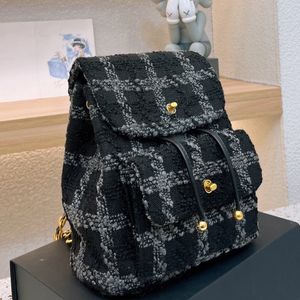 Mochilas Designer Backpack Backpack Luxury Felt Fellowbags feminino Bolsas de livros Moda All-Match Trend Trend Back Packs