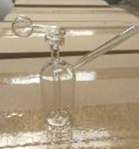 Hookahs Beaker Bong Base Water Pipes para fumar Downstem Simple Glass Bongs