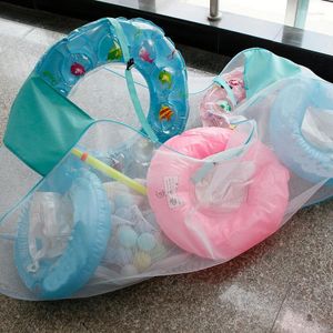 Storage Bags Mesh Pool Toy Bag Toys Container For Beach Swimming Organizer Dry Foldable Big Space