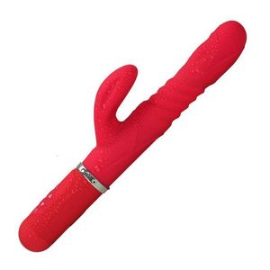 Mais 6 massager36 modos coelho de silicone 360 graus girando e empurrando g ponto vibrador vibrador adulto brinquedos sexuais para mulher nft293i3