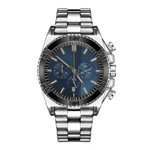 Męskie zegarki projektantów Chronograph Quartz Ruch Male Clock F1 Racer Watch Gents Man Business WristWatches Montre275b