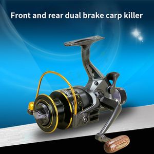 ذبابة الصيد بكرة 2 mg3060 Double Brake Design Reel Super Strong Carp Resered Spinger Type Type Fishing Mg 230907