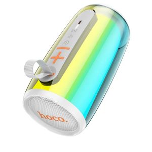 Alto-falante portátil para esportes ao ar livre, reprodutor de música à prova d'água e resistente a quedas, subwoofer sem fio Bluetooth Novo alto-falante portátil com luz LED deslumbrante HC18