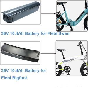電気自転車バッテリー36V 10.4AH 11.6AH 14AH 250W統合された折りたたみ式エビケイイオンバッテリーFLBI SWAN LITE PLUS 2022 Bigfoot