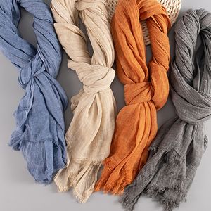 Sciarpe Moda Sciarpa invernale Sciarpa da donna in cotone Sciarpe calde da donna Scialli e sciarpe Echarpe Sciarpe da uomo 230907