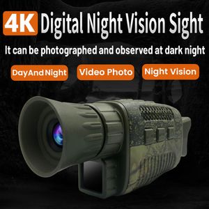 Portable Sers NV1000 5X Digital Zoom Monocular Telescope Infrared Night Vision Optical Device 9 Languages Po Video Playback Hunting Boating 230908