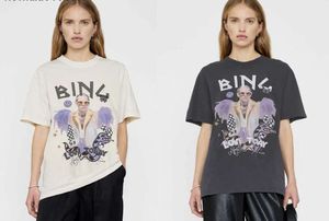 女性用Tシャツ新しい2023 A Bing Women Mens Designer Tees Fashion Brand Illustration