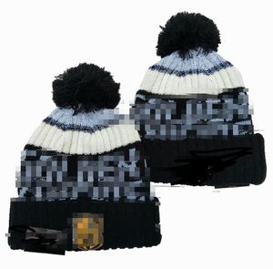 2023 Vegas Golden Hockey Beanie North American Team Side Patch Winter Wool Sport Knit Hat Skull Caps A0