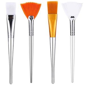 Makyaj Fırçaları 3/4pcs DIY Yüz Maskesi Set Araçları Yumuşak Çamur Karıştırma Fırçası Aplikatör Aracı