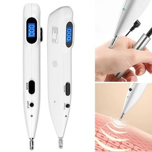 Portable Slim Equipment Electric Acupuncture Meridian Pen Microcurrent Pulse Detector Acupressure Massage Relief Pain Body Health Care Muscle Stimulator 230907