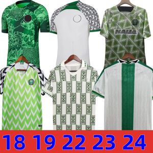 Nigeria 2023 2024 Soccer Jerseys Women 18 19 22 23 24 Nigeriansk fotbollsskjorta Mens Okocha Kanu Babayaro Uche West Training Suit 94 96 98 Uniform 1994 1996 1998 Retro Retro