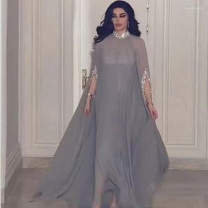 Casual Dresses Abaya Dress for Women Autumn Chiffon Sequin Splice Half High Collar Womens Large Swing Long Party Mesh