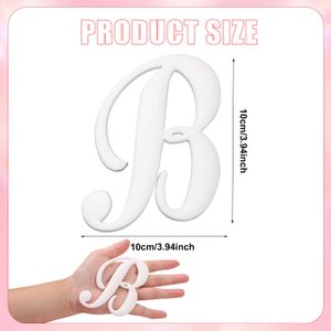 Peças de sapato acessórios letras decorativas para bogg saco letras do alfabeto decoração carta encantos 3d personalização bolsa diy branco dro ott8x