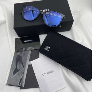 Sunglasses Designer CH3408 black sheepskin chain anti blue light optical eyeglasses can be matched with myopia glasses and plain face glasses for women CRA7